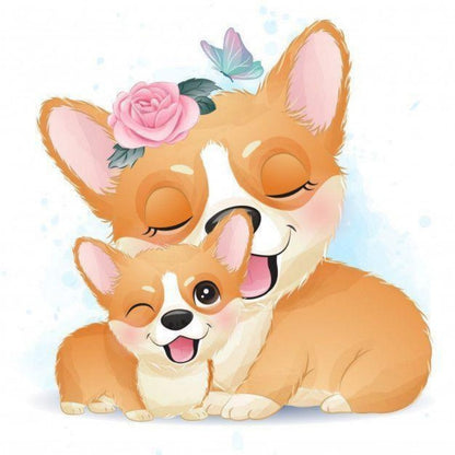 Corgi Dog | Diamond Painting