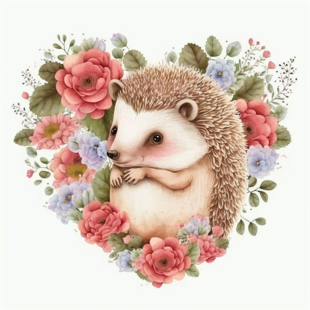 Hedgehog | Diamond Painting
