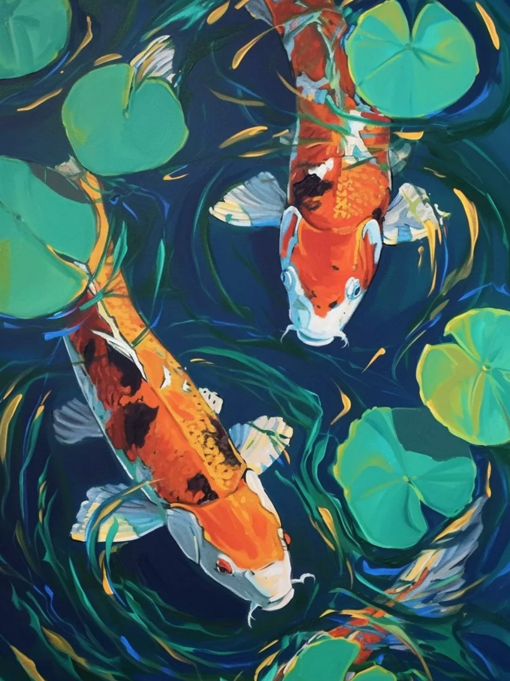 Koi Fish | Diamond Painting