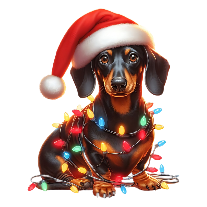 Christmas Dog | Diamond Painting