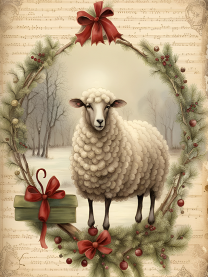 Sheep | Diamond Painting