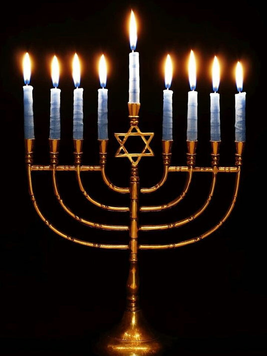 Jewish Hanukkah Judaica | Diamond Painting