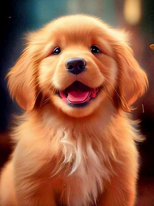 Golden Retriever Dog | Diamond Painting