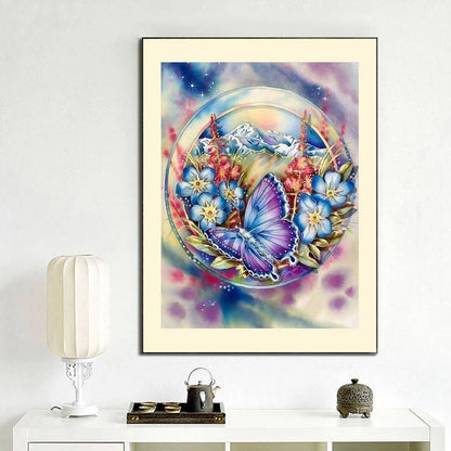 Butterfly Flower | Diamond Painting