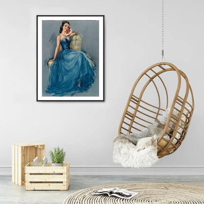 Beautiful Girl | Diamond Painting