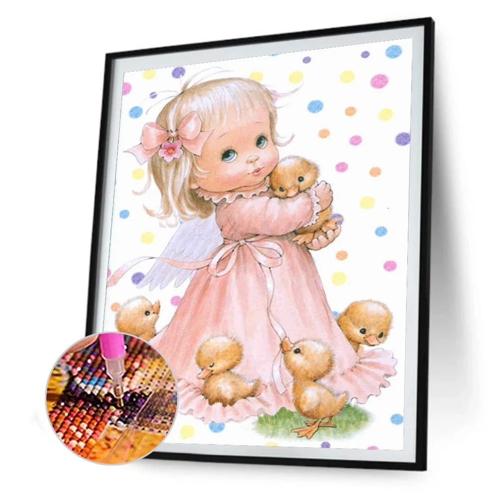 Beautiful Girl | Diamond Painting