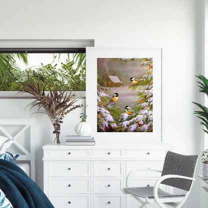 Chickadee | Diamond Painting