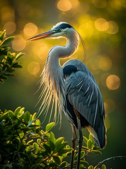 Blue Heron | Diamond Painting