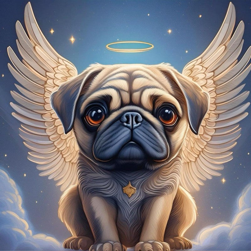 Dog Pug | Diamond Painting