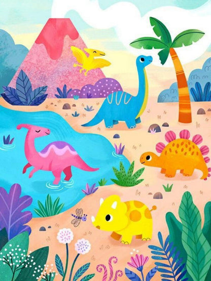 Dinosaur | Diamond Painting