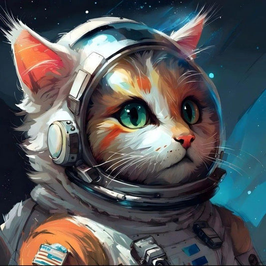 Cats in Space | Diamond Painting