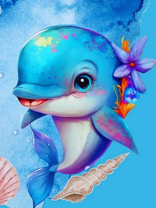 Dolphin | Diamond Painting