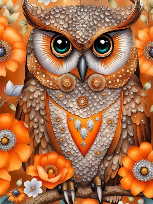 Colorful Owl | Diamond Painting