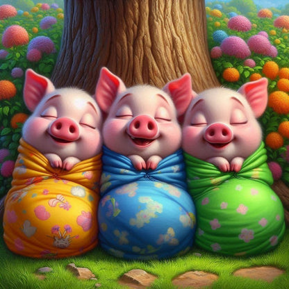 Pig | Diamond Painting