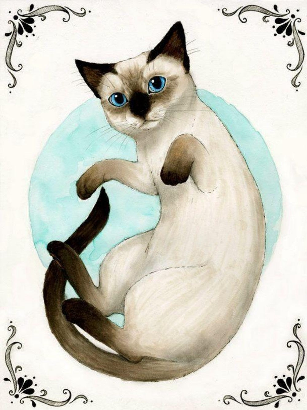 Siamese Cat | Diamond Painting