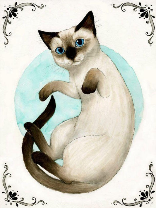 Siamese Cat | Diamond Painting