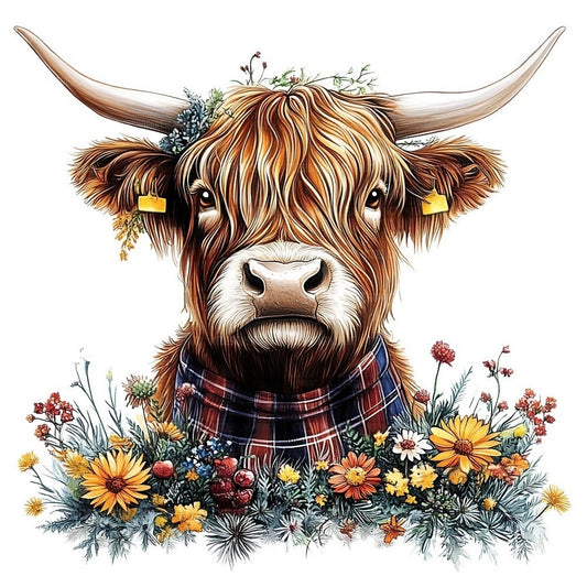 Highland Cow | Diamond Painting