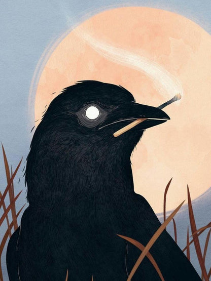 Crow | Diamond Painting
