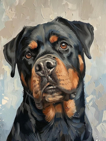 Rottweiler Dog | Diamond Painting