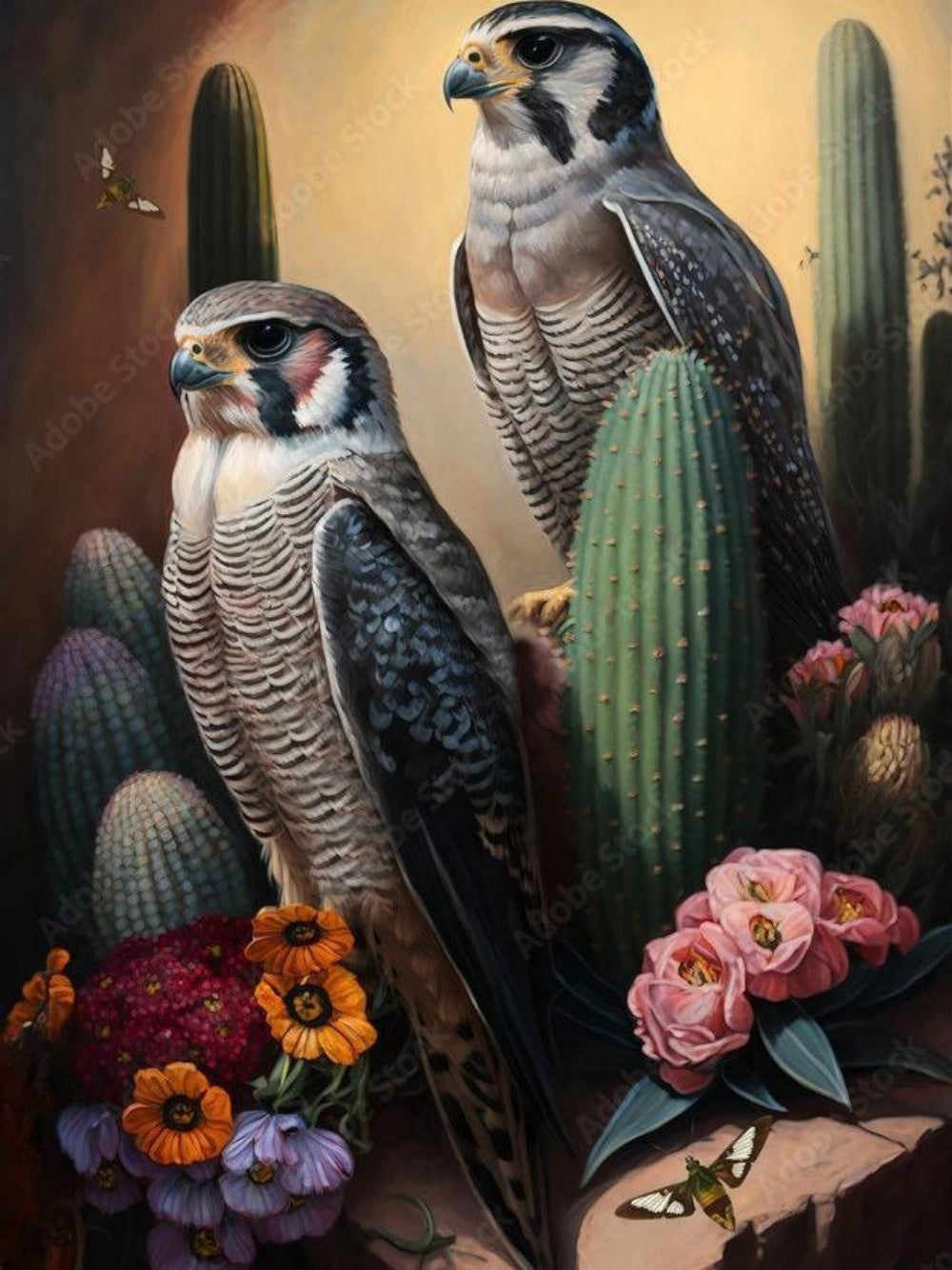 Falcon | Diamond Painting