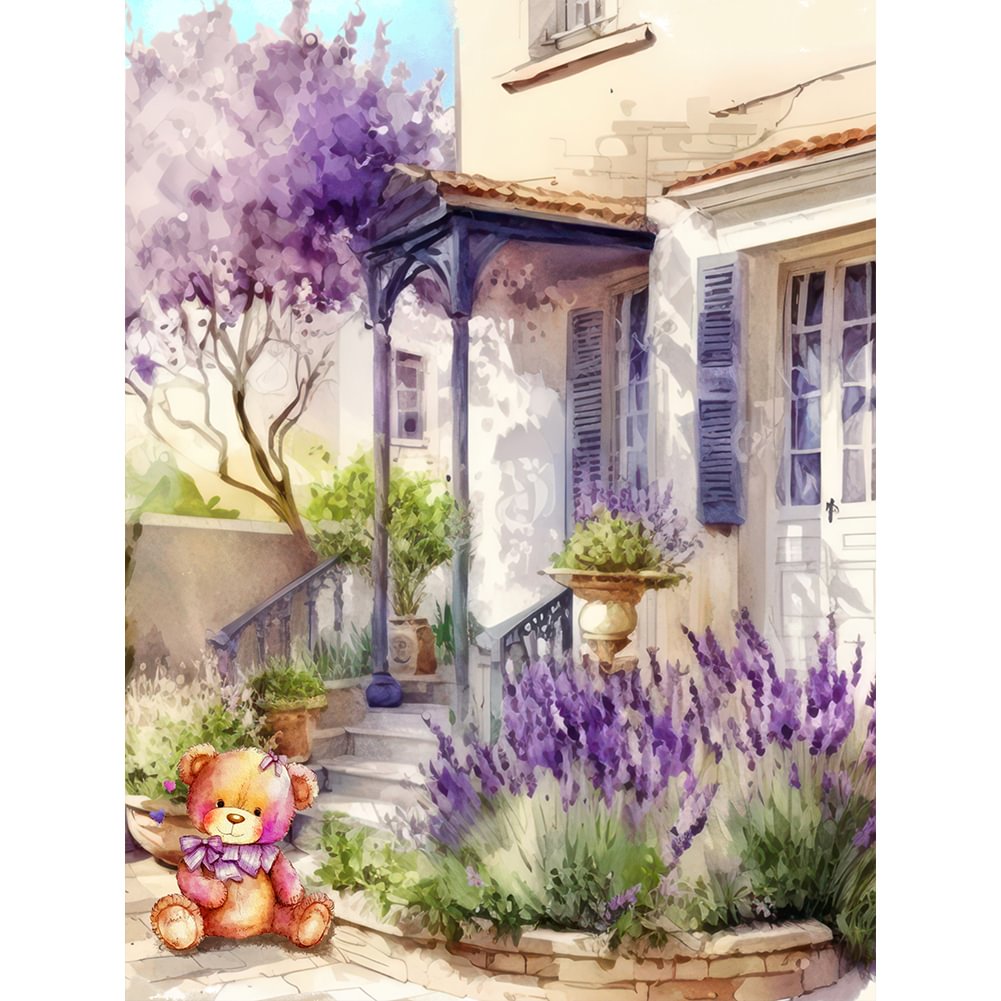 Flower Lavender | Diamond Painting