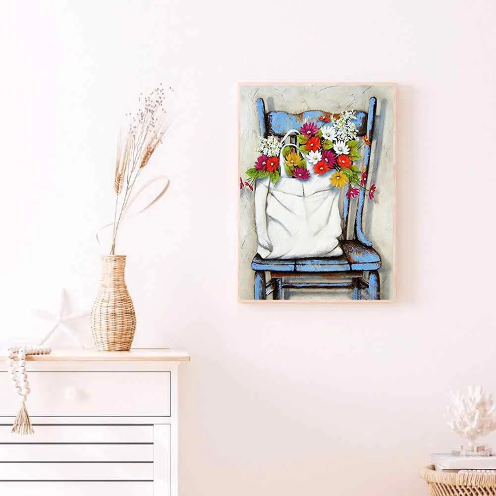 Chair Flower | Diamond Painting