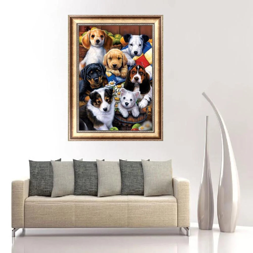 Cute Dogs | Diamond Painting