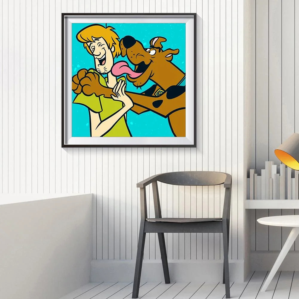 Shaggy and Scooby Dog| Diamond Painting