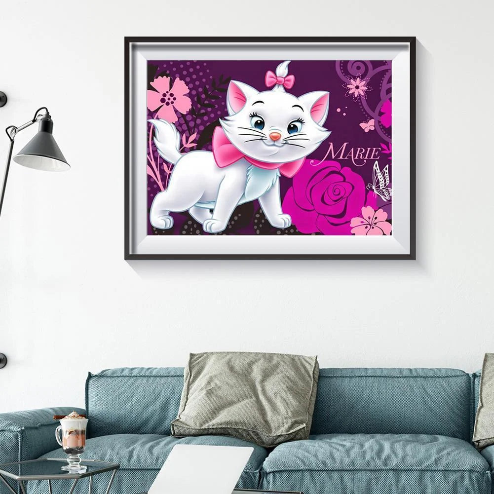 Cat Marie Aristocats | Diamond Painting