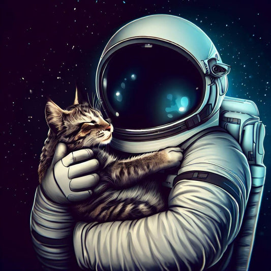 Cats in Space | Diamond Painting