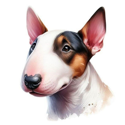 English Bull Terrier Dog | Diamond Painting