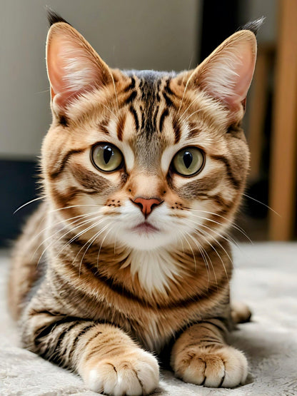 Abyssinian Cat | Diamond Painting