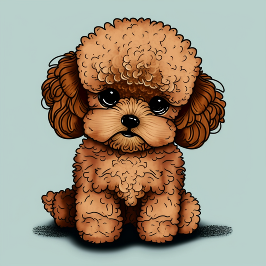 Poodle Dog | Diamond Painting