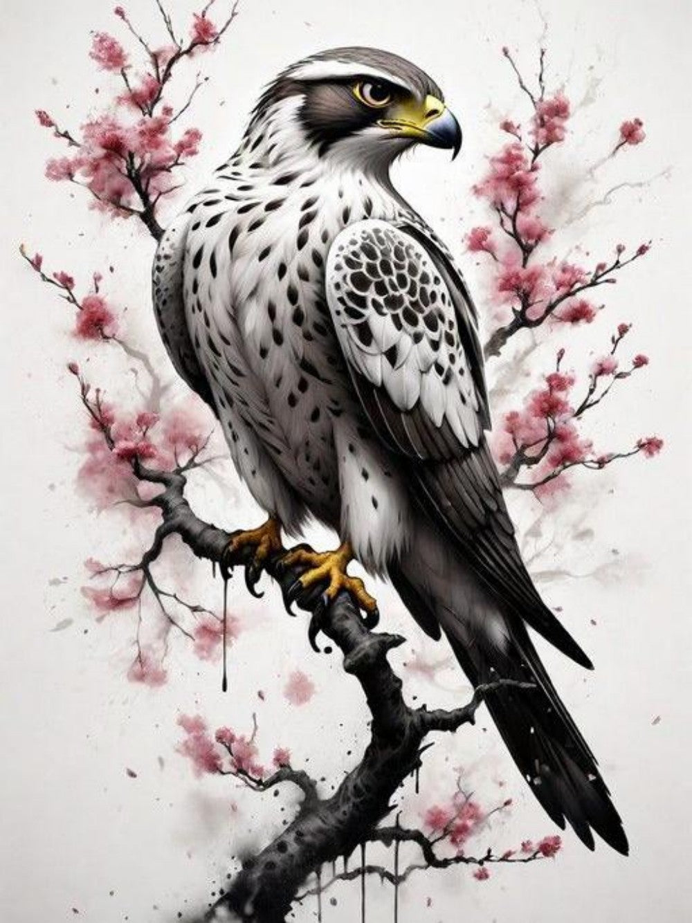 Falcon | Diamond Painting