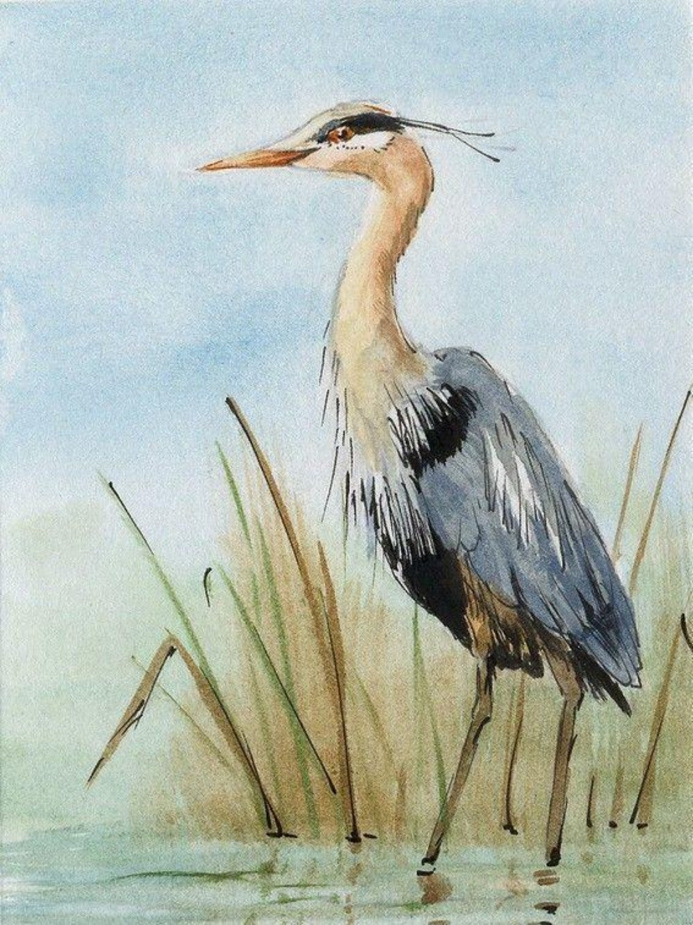 Blue Heron | Diamond Painting