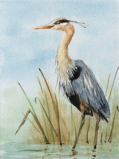 Blue Heron | Diamond Painting