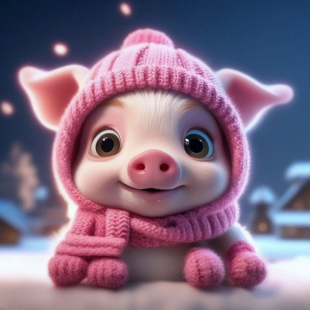 Pig | Diamond Painting