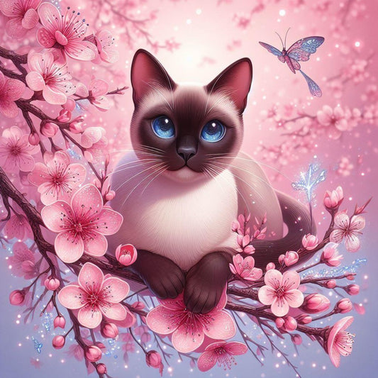 Siamese Cat | Diamond Painting