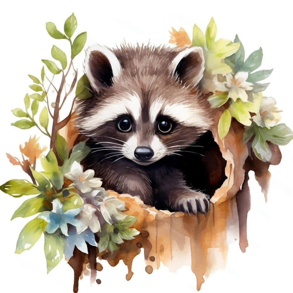 Raccoon | Diamond Painting