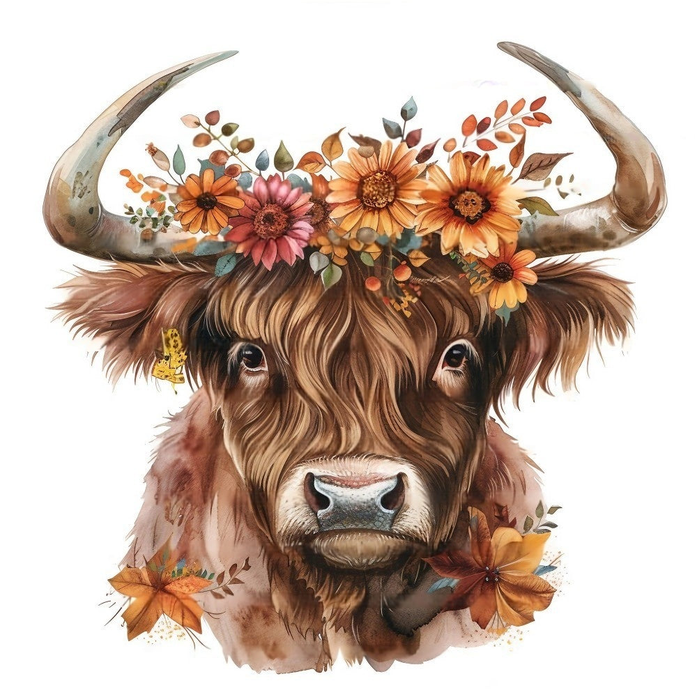 Highland Cow | Diamond Painting