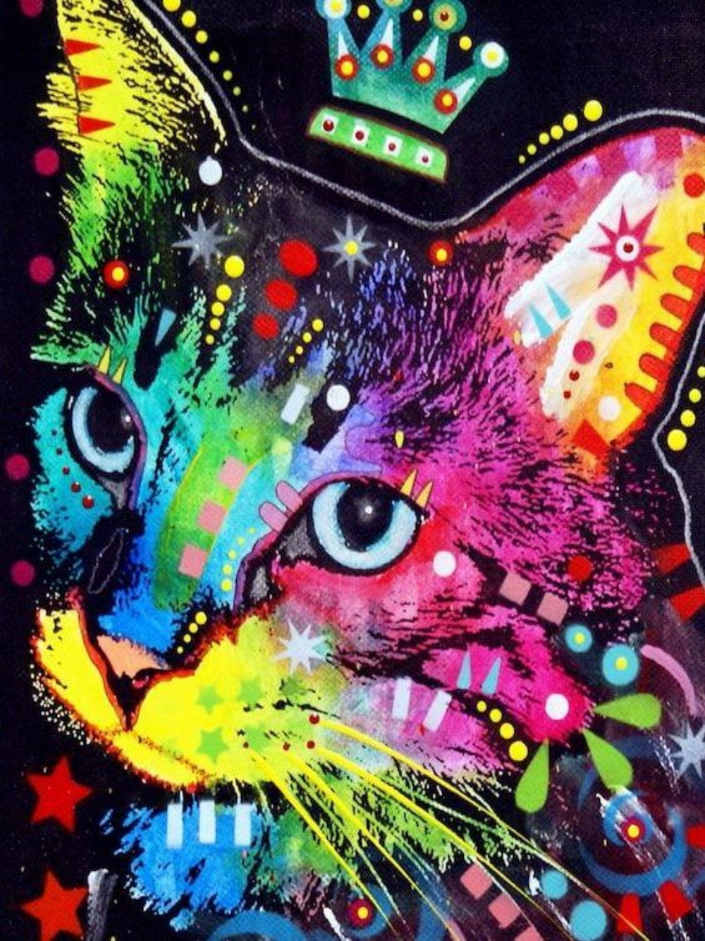 Colorful Cat | Diamond Painting