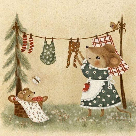 Mouse Rat | Diamond Painting