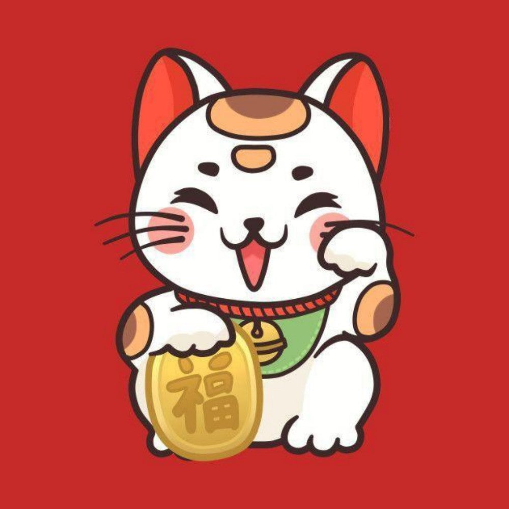 Bell Lucky Cat | Diamond Painting