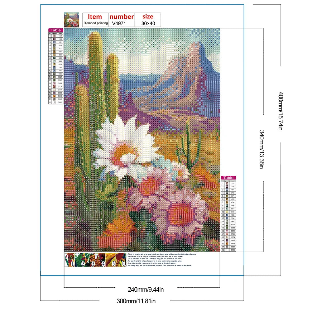 Cactus | Diamond Painting