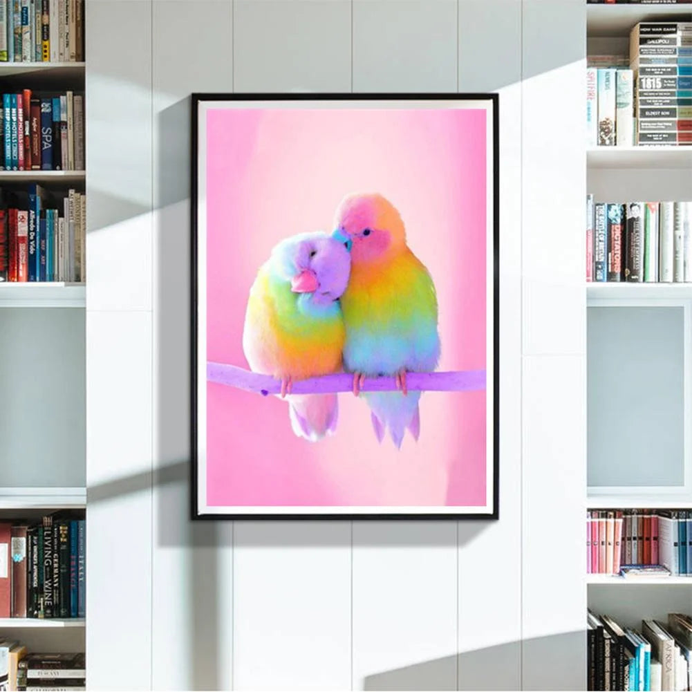 Love Birds Parrot | Diamond Painting