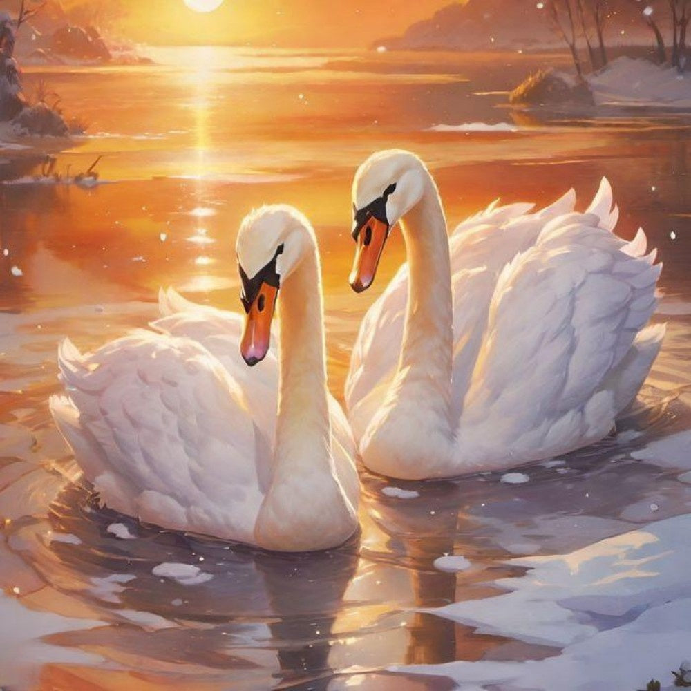 Swan | Diamond Painting