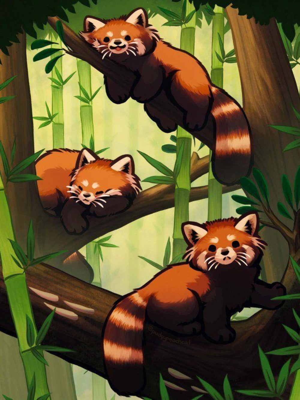 Red Panda | Diamond Painting