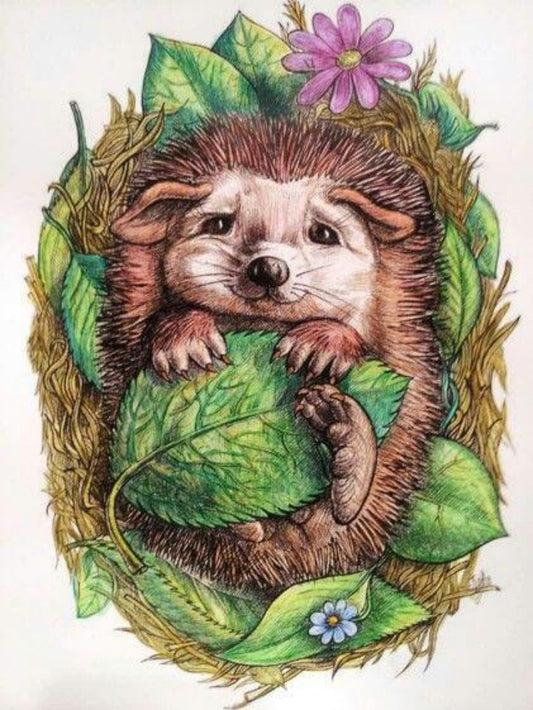 Hedgehog | Diamond Painting