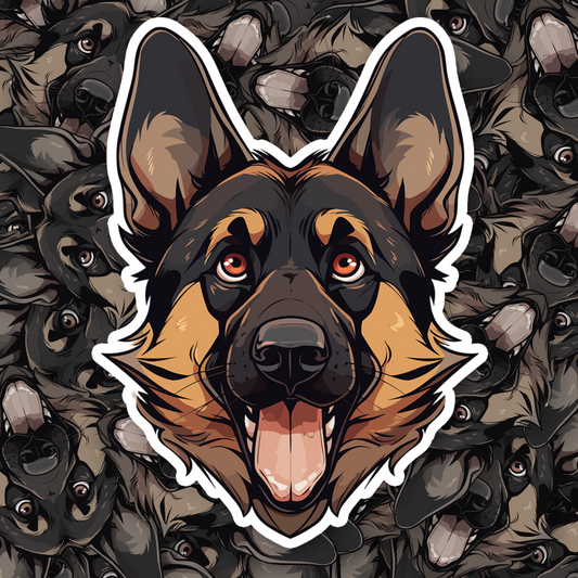 Dog German Shepherd | Diamond Painting