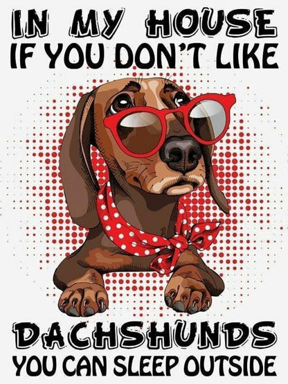 Dachshund Dog | Diamond Painting